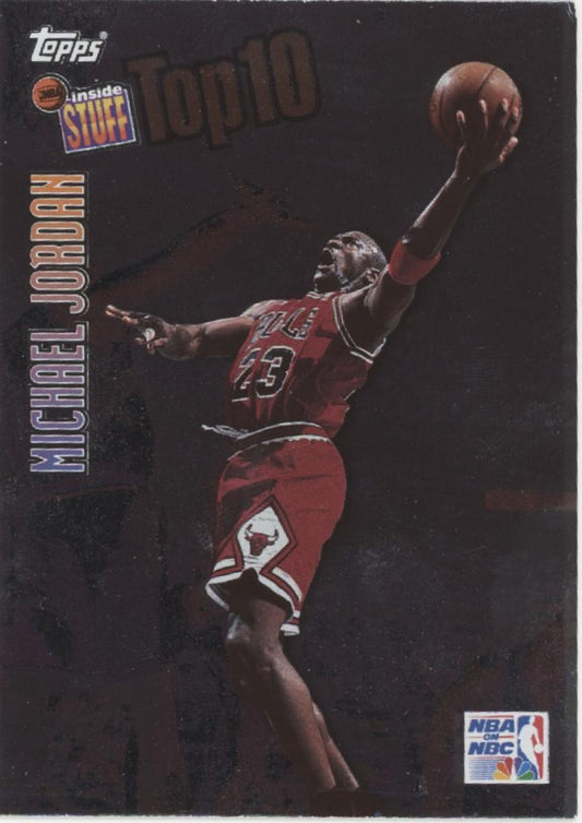 Michael Jordan 1997-98 Topps Inside Stuff Top 10 #IS1
