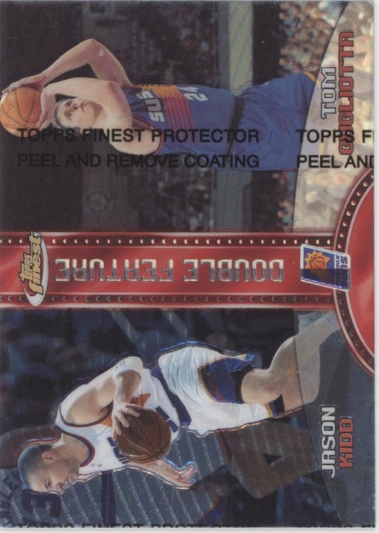 Jason Kidd / Tom Gugliotta 1999 Finest Double Feature Refractor with Coating