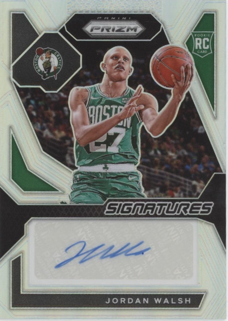 Jordan Walsh 2023-24 Panini Prizm Signatures Prizm RC Auto #RSI-WAL