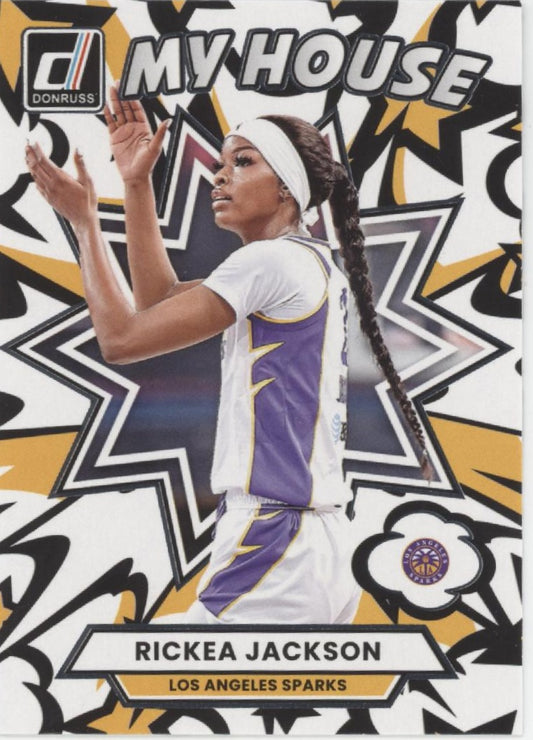 Rickea Jackson 2025 Panini WNBA Donruss My House #13