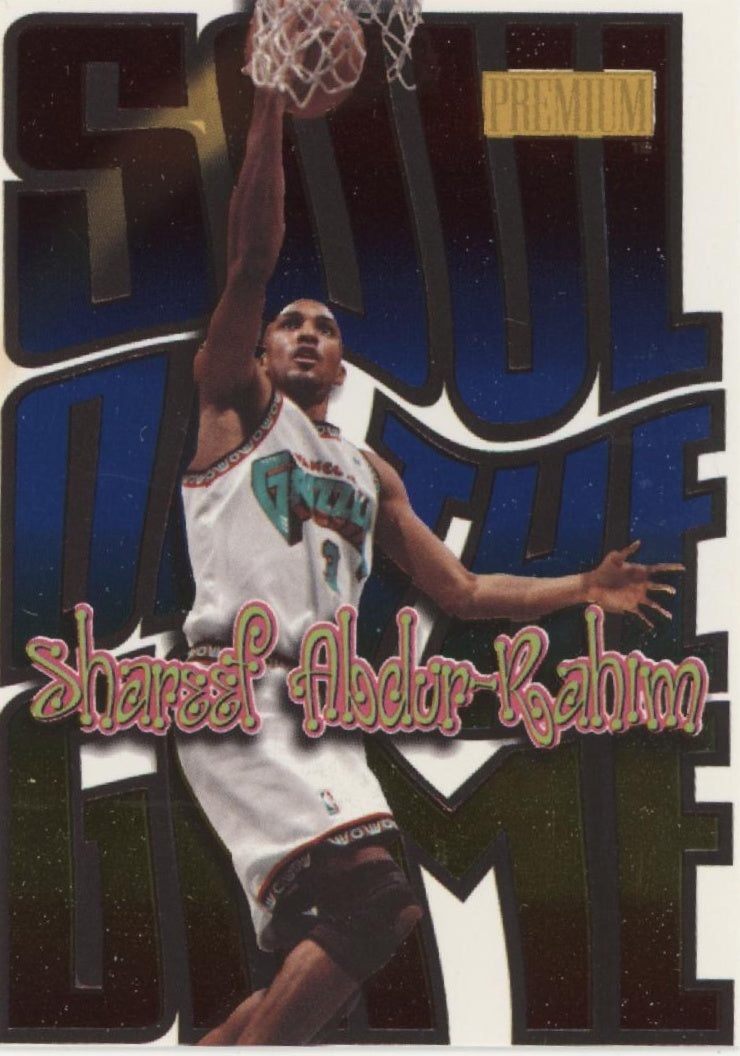 Shareef Abdur-Rahim 1998-99 Skybox Premium Soul of the Game #15