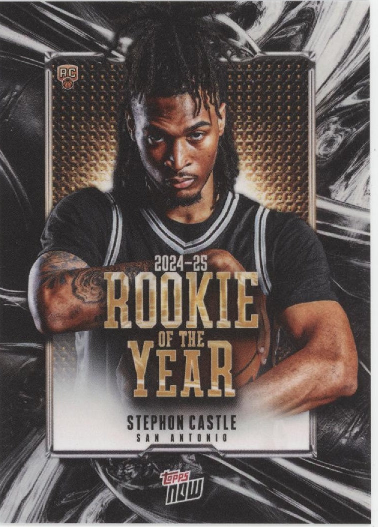 Stephon Castle 2024-25 Topps Now Rookie of the Year RC #14 #2