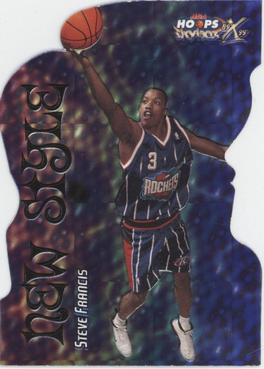 Steve Francis 1999-00 Skybox NBA Hoops New Style Die-Cut 1280/1989 #1