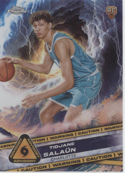 Tidjane Salaun 2025 Topps Chrome Advisory RC #A-5
