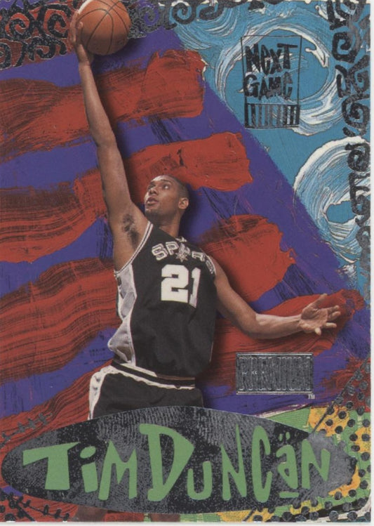 Tim Duncan 1997-98 Skybox Premium Next Game #7