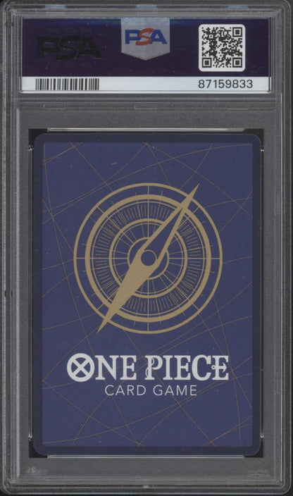 Trafalgar Law One Piece Card Game Kingdoms of Intrigue Special Alt Art PSA 10