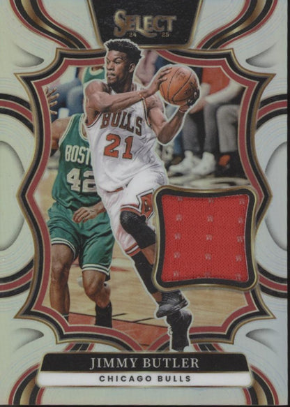 Jimmy Butler 2024-25 Panini Select Prizm Swatch #TM-JBU