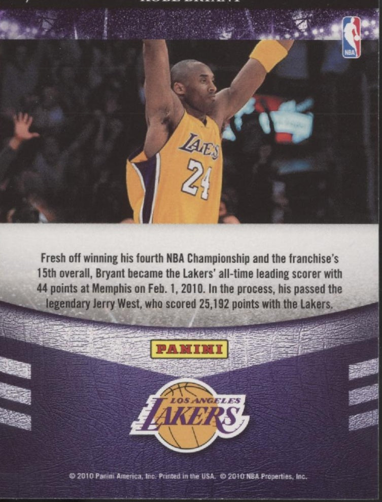 Kobe Bryant 2009-10 Panini Absolute Hoopla #7