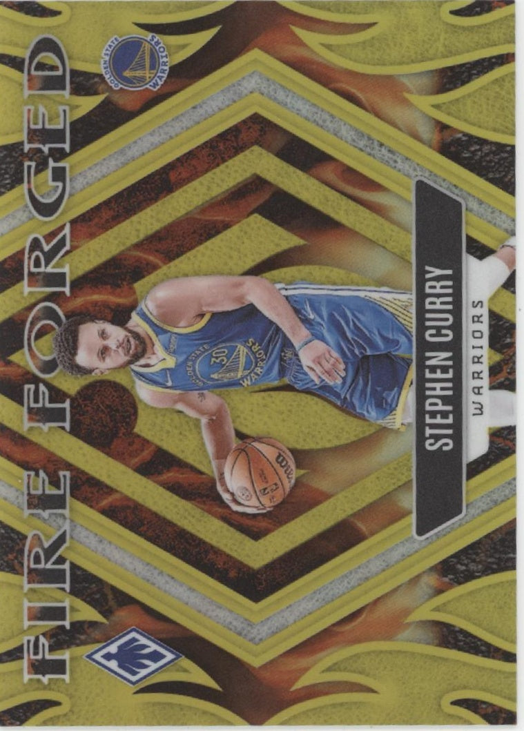 Stephen Curry 2023-24 Panini Phoenix Fire Forged 19/35 #12