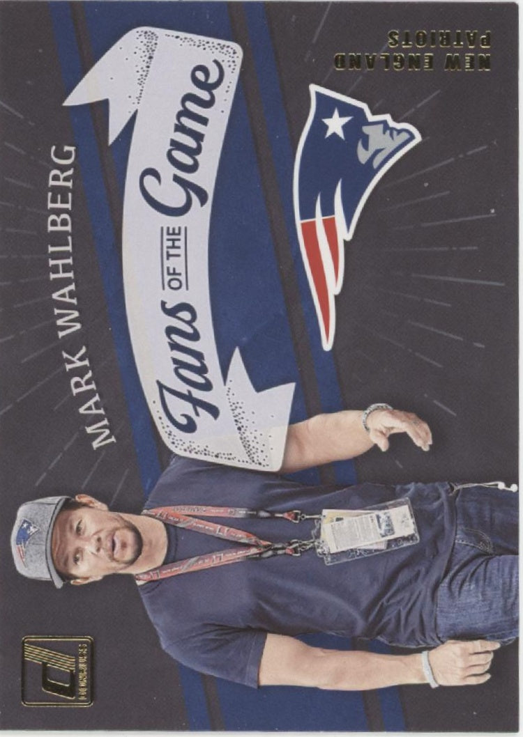 Mark Wahlberg 2022 Panini Donruss Fans of the Game #FG-MW