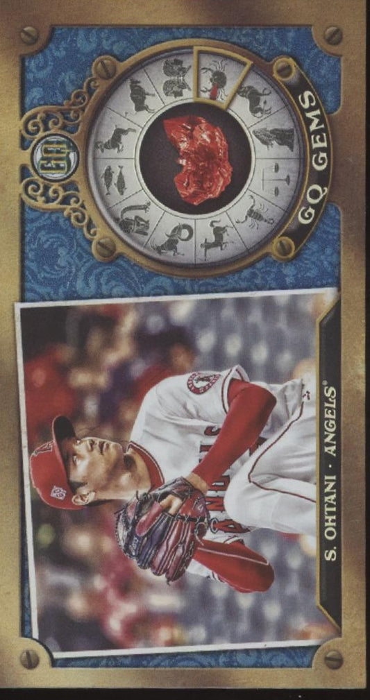 Shohei Ohtani 2022 Topps Gypsy Queen Gems Cancer Ruby 207/250 #GGM-1