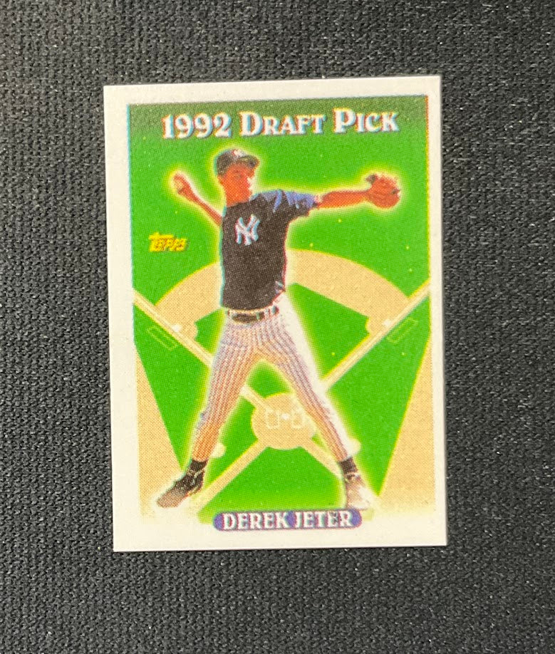 Derek Jeter 1993 Topps Micro Draft Pick RC #98