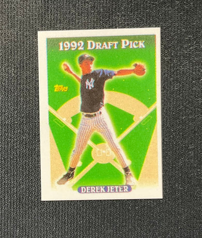 Derek Jeter 1993 Topps Micro Draft Pick RC #98