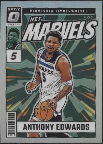 Anthony Edwards 2024-25 Panini Donruss Optic Net Marvels Prizm #3