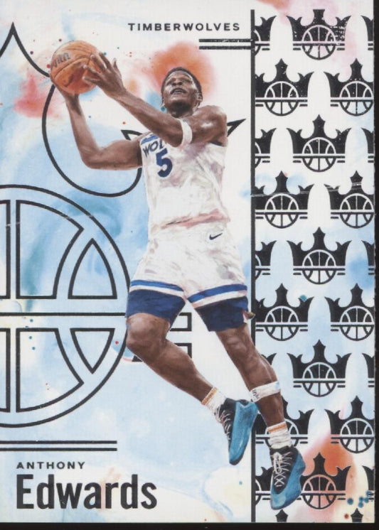 Anthony Edwards 2024-25 Panini Court Kings #38