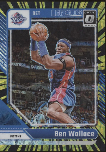 Ben Wallace 2024-25 Panini Donruss Optic Legends Electricity International 20/75