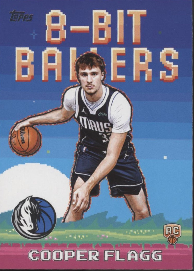 Cooper Flagg 2025-26 Topps 8-Bit Ballers RC #8B-31