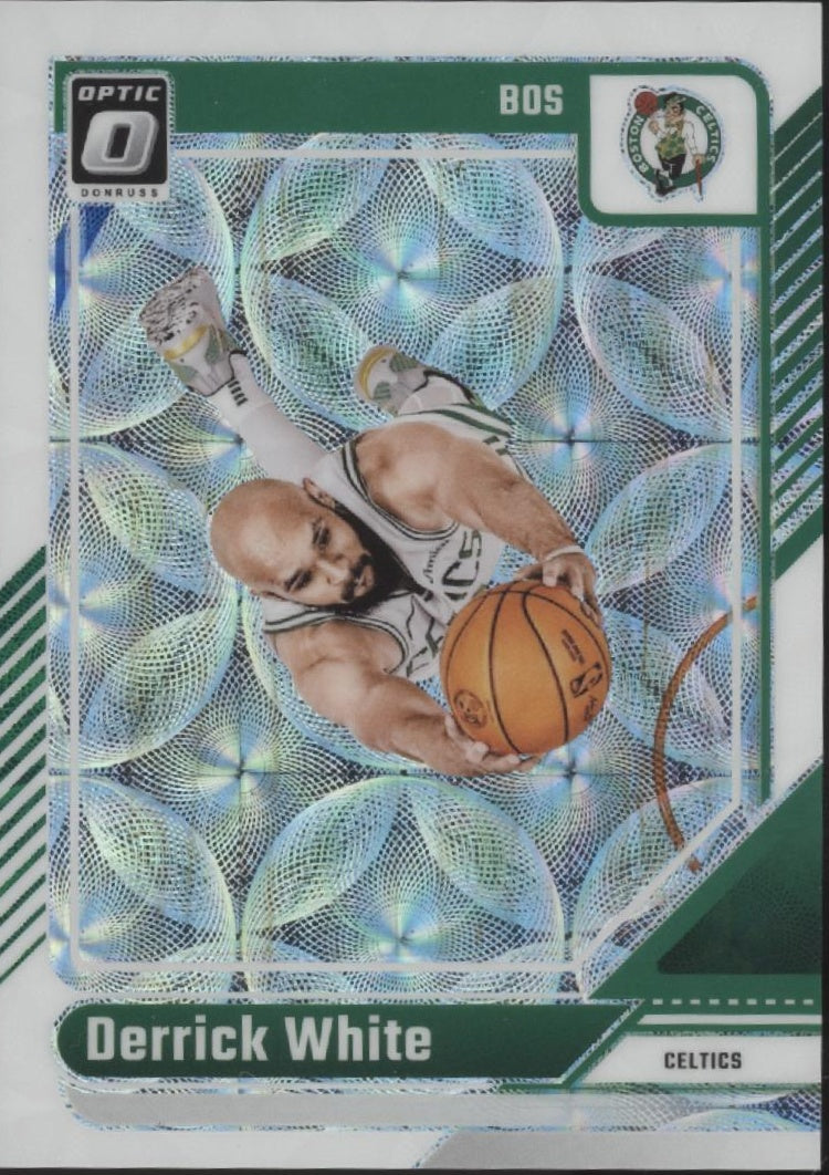 Derrick White 2024-25 Panini Donruss Optic White International 10/15 #62