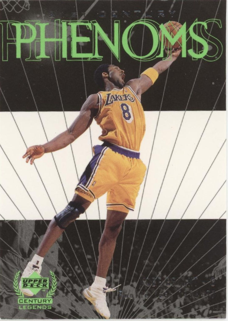 Kobe Bryant 1999-00 Upper Deck Century Legends 21st Century Phenoms #51