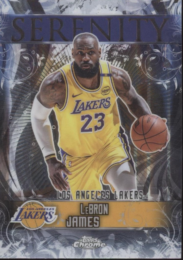 LeBron James 2025-26 Topps Chrome Serenity #SY-2