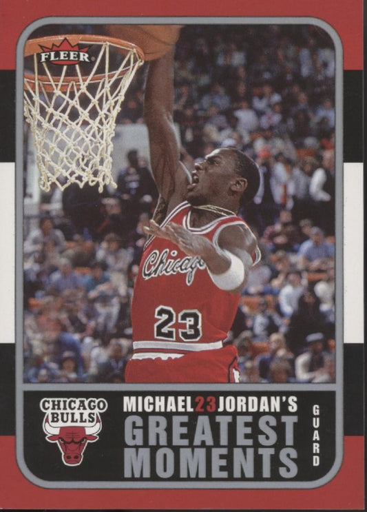 Michael Jordan 2006-07 Fleer Greatest Moments #MJ-1