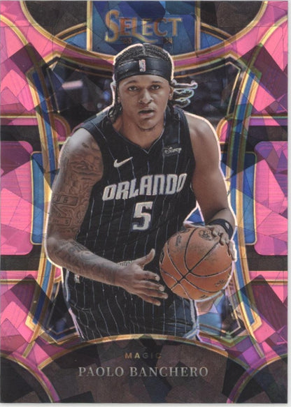 Paolo Banchero 2023-24 Panini Select Pink Ice Prizm 28/99 #370