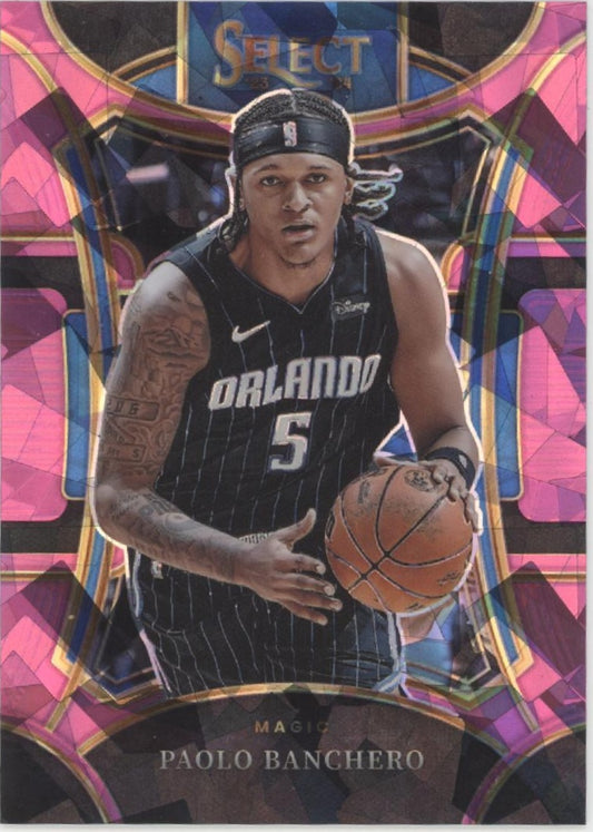 Paolo Banchero 2023-24 Panini Select Pink Ice Prizm 28/99 #370
