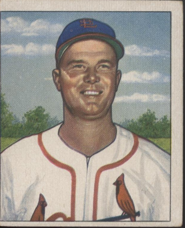 George Munger 1950 Bowman #89 St. Louis Cardinals VG-EX