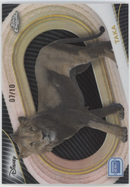 Taka 2025 Topps Chrome Disney Debut Refractor 07/10 #197