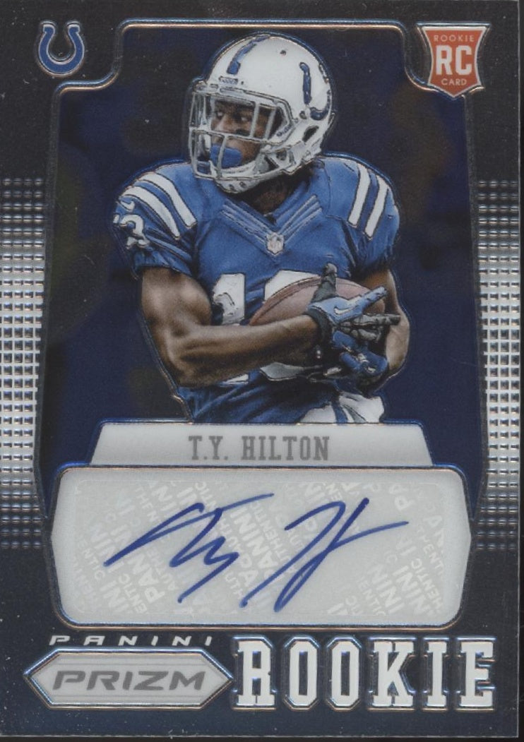 TY Hilton 2012 Panini Prizm RC Auto 017/399 #270