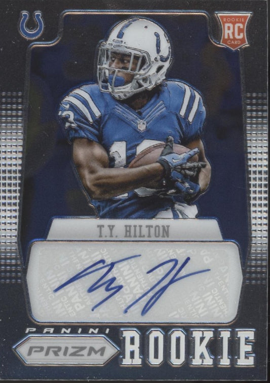 TY Hilton 2012 Panini Prizm RC Auto 017/399 #270