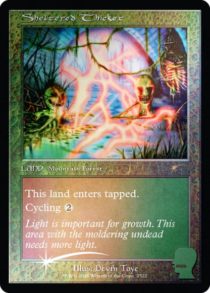 Magic the Gathering: Secret Lair Brain Dead: New Earth Mentality [Traditional Foil Edition]