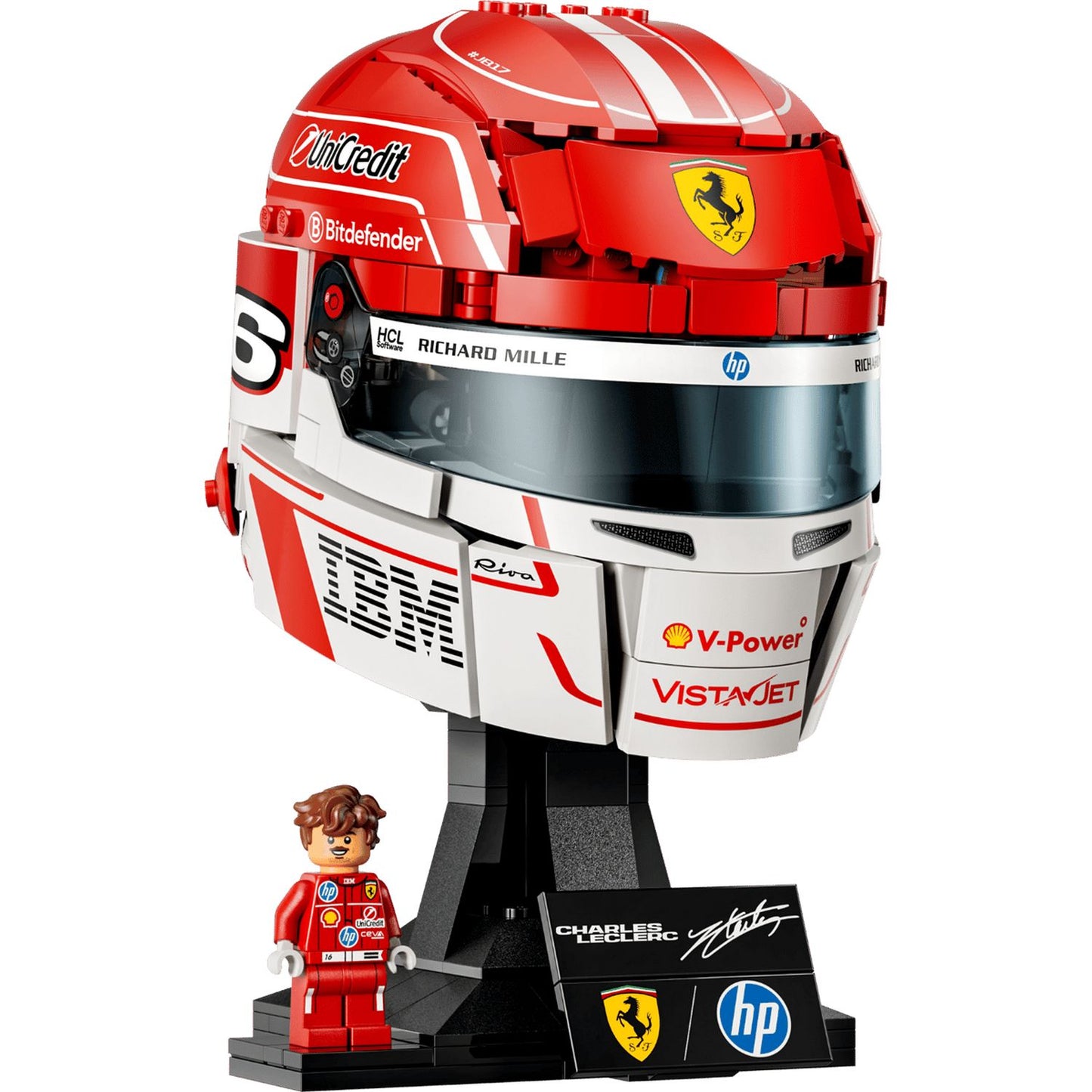 LEGO Scuderia Ferrari HP Charles Leclerc Helmet 43014