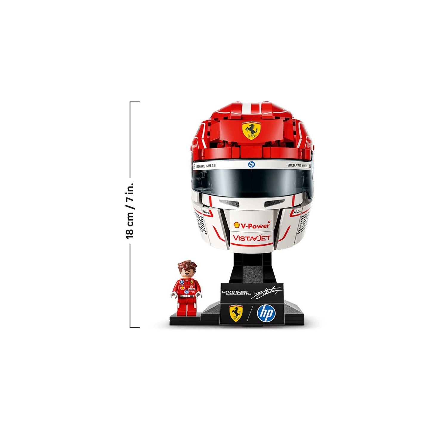 LEGO Scuderia Ferrari HP Charles Leclerc Helmet 43014