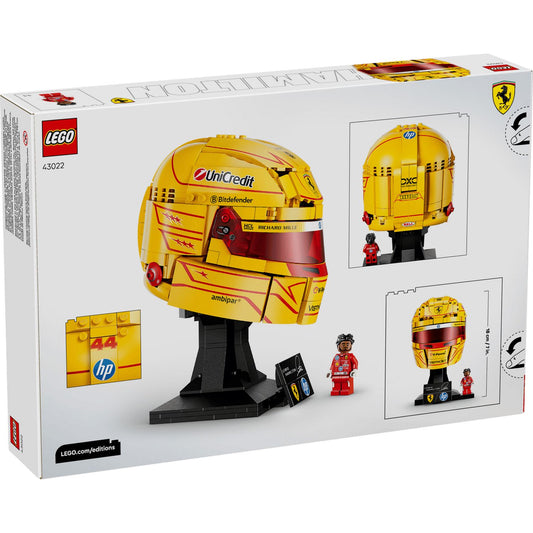 LEGO Scuderia Ferrari HP Lewis Hamilton Helmet 43022