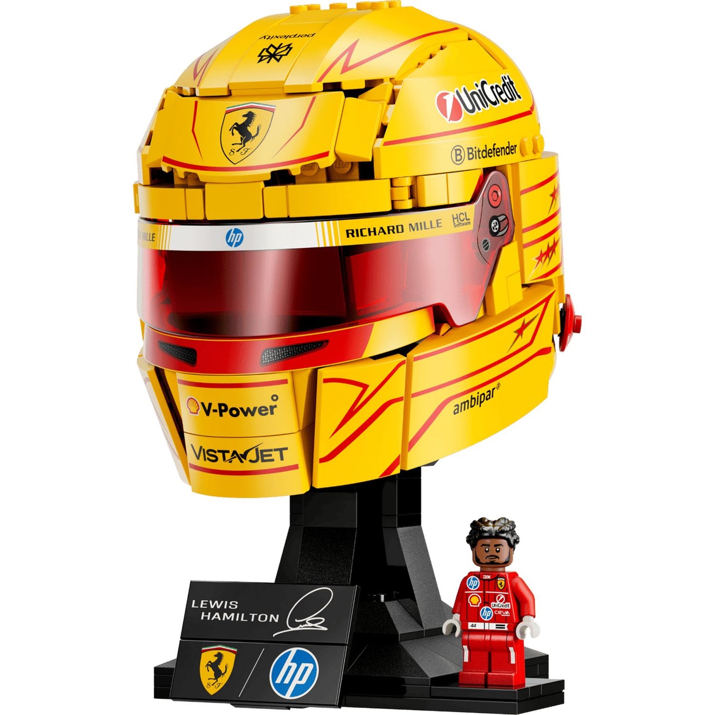 LEGO Scuderia Ferrari HP Lewis Hamilton Helmet 43022