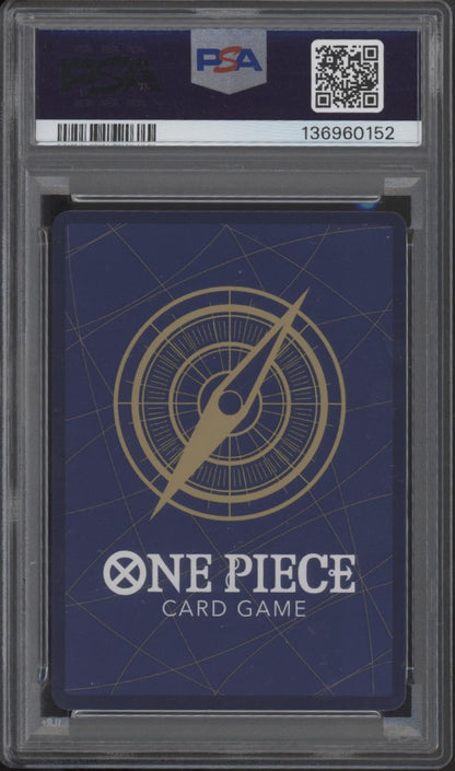 Edward Newgate One Piece Card Game Kingdoms of Intrigue Special Alt Art PSA 9