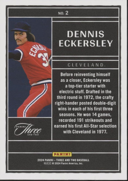 Dennis Eckersley 2024 Panini Three & Two Draft Class '72 04/10 #2