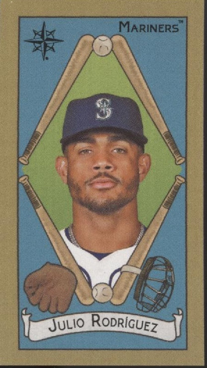 Julio Rodriguez 2025 Topps 206 Mini Base #249