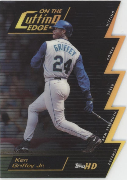 Ken Griffey Jr. 1999 Topps HD On the Cutting Edge Die-Cut #CE10