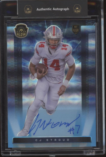 CJ Stroud 2021 Super Products Super Glow Auto #16