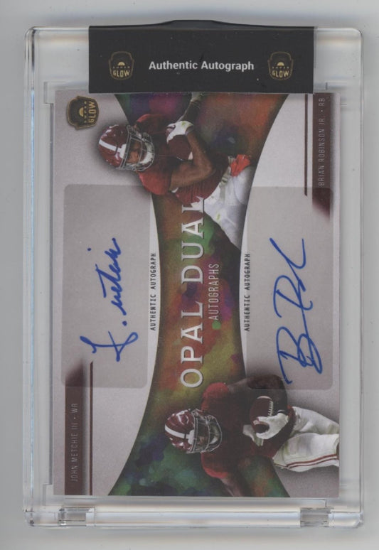 John Metchie III / Brian Robinson 2021 Super Products Super Glow Opal Dual Autos