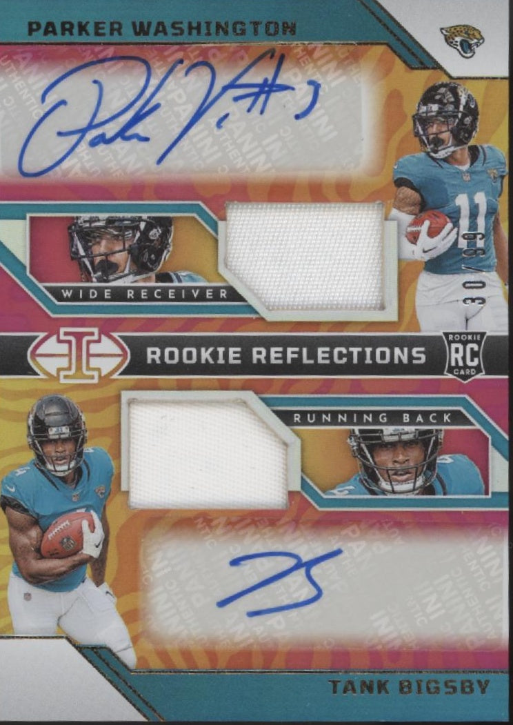 Parker Washington / Tank Bigsby 2023 Illusions Reflections Swatch RC Autos