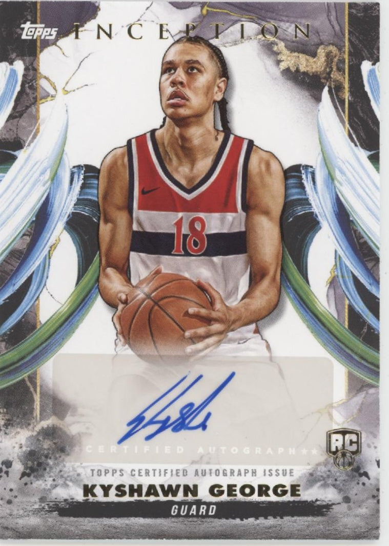 Kyshawn George 2024-25 Topps Inception RC Auto #RA-KG