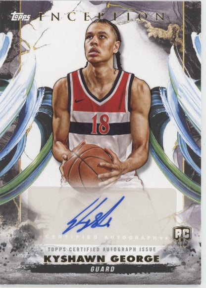 Kyshawn George 2024-25 Topps Inception RC Auto #RA-KG