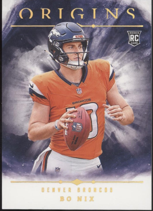Bo Nix 2024 Panini Origins RC #149