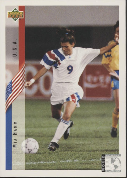 Mia Hamm 1994 Upper Deck Women's World Champions #268
