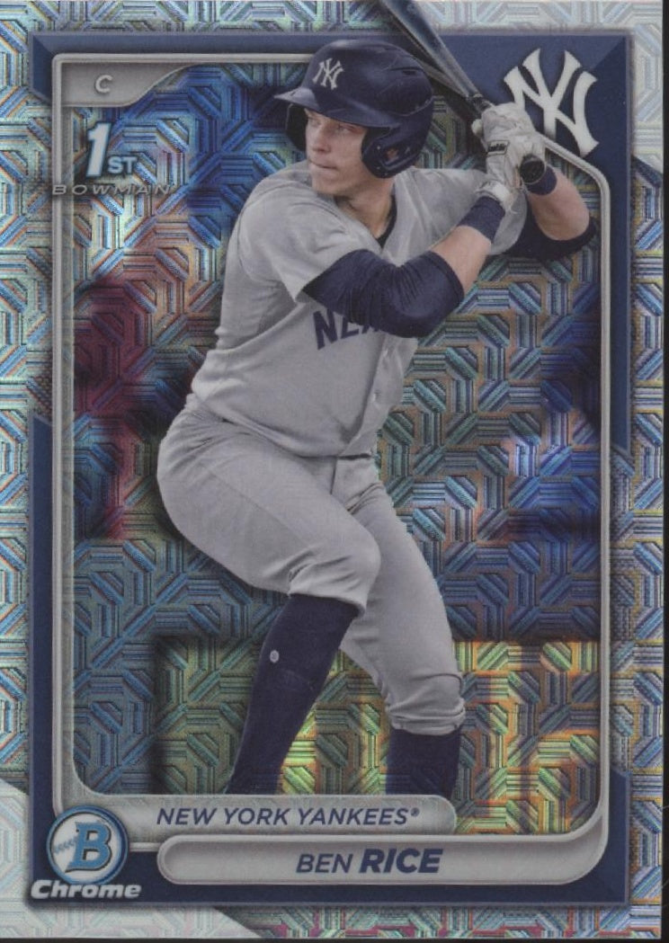 Ben Rice 2024 Bowman Chrome Mojo Refractor #BCP-186