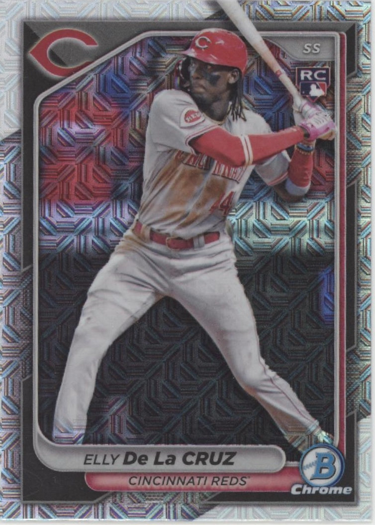 Elly De La Cruz 2024 Bowman Chrome Mojo Refractor RC #42