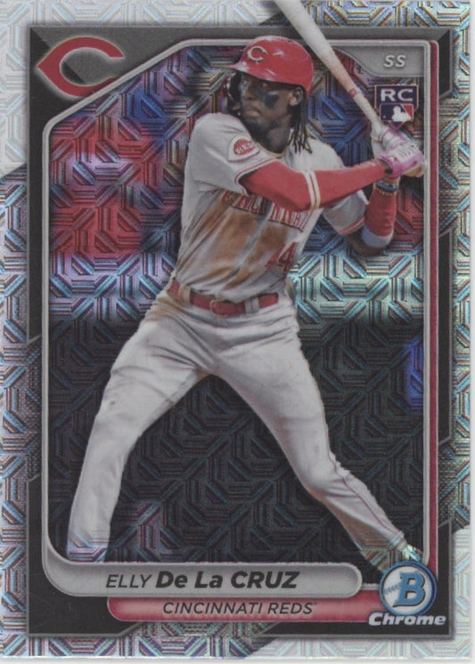 Elly De La Cruz 2024 Bowman Chrome Mojo Refractor RC #42